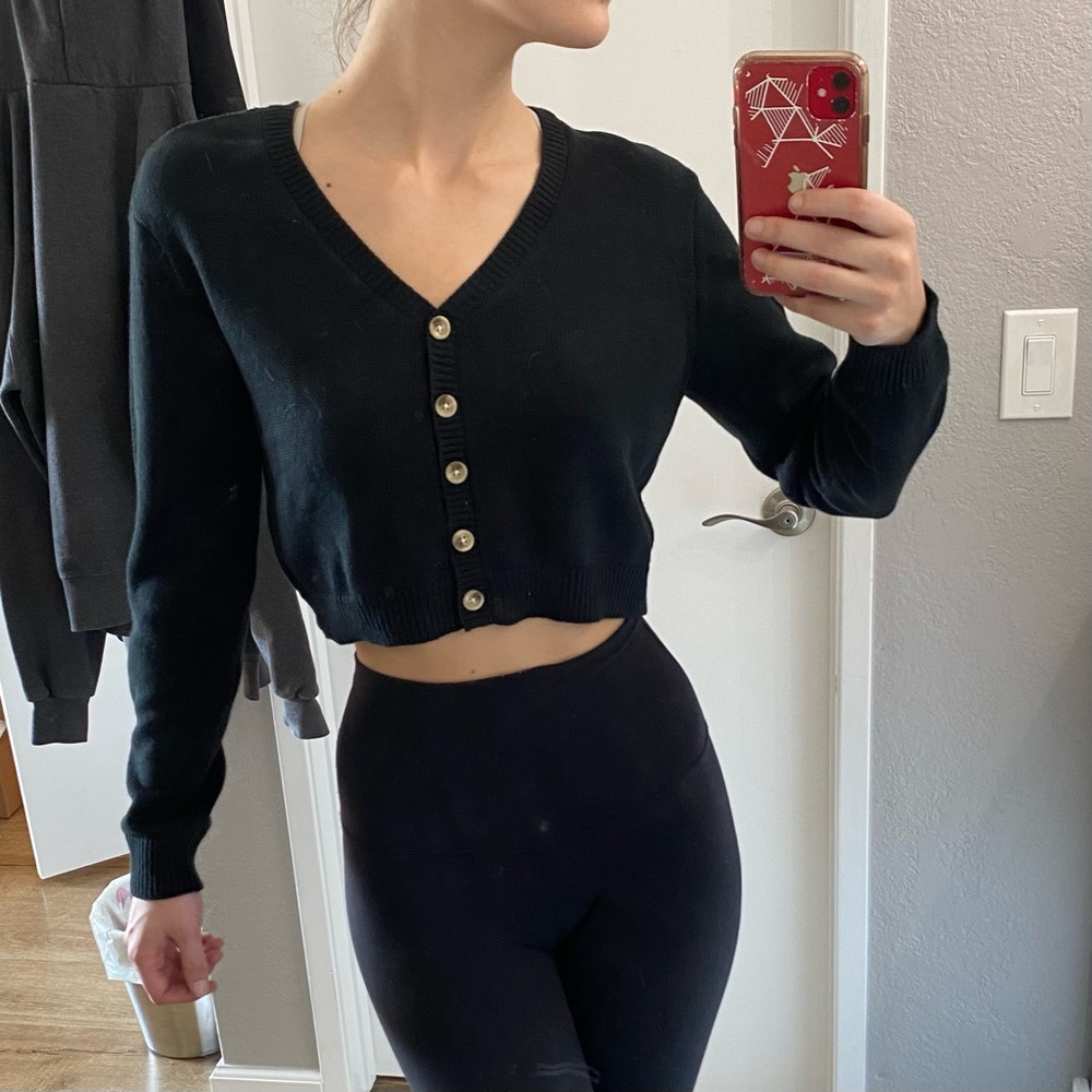 Crop Top Cardigan
